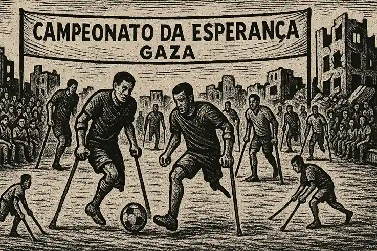 Torneio de futebol para amputados em Gaza: as dimensões humanas e desumanas da guerra