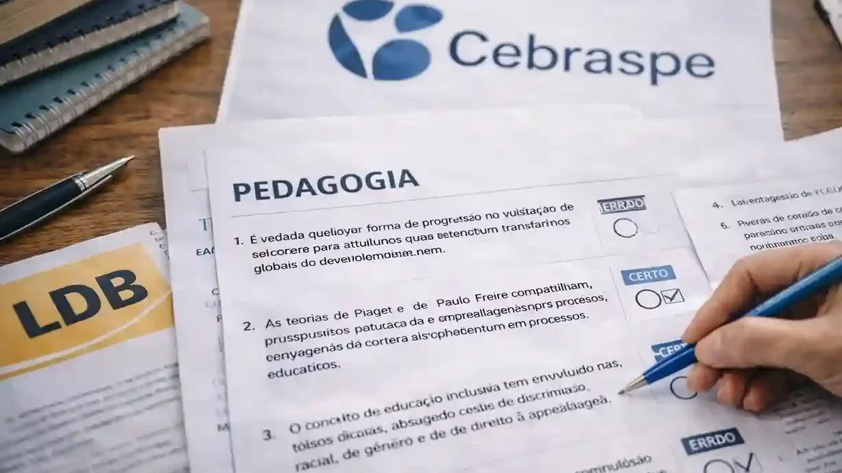Como o Cebraspe cobra conteúdos pedagógicos em concursos para professores