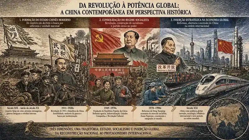 Da Revolução à Potência Global: a China contemporânea em perspectiva histórica
